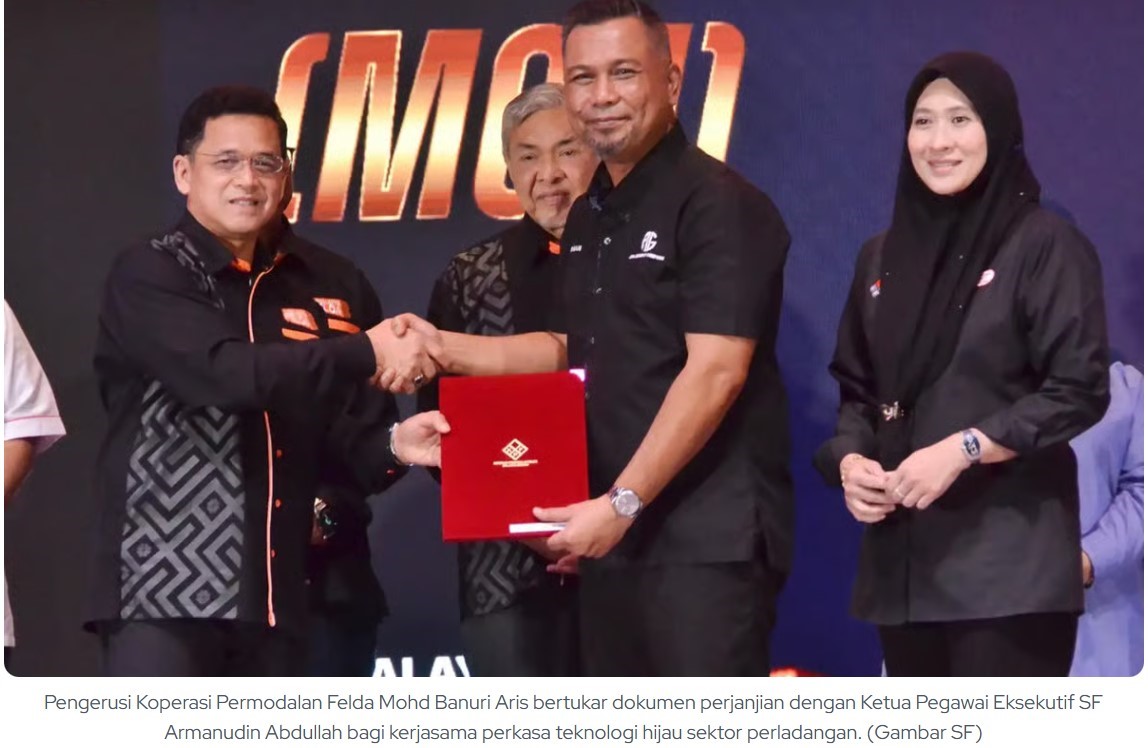 YAB Timbalan Perdana Menteri Malaysia, Dato Seri Dr. Ahmad Zahid Hamidi saksi kerjasama strategik SF, KPF pacu transformasi teknologi hijau sektor perladangan
